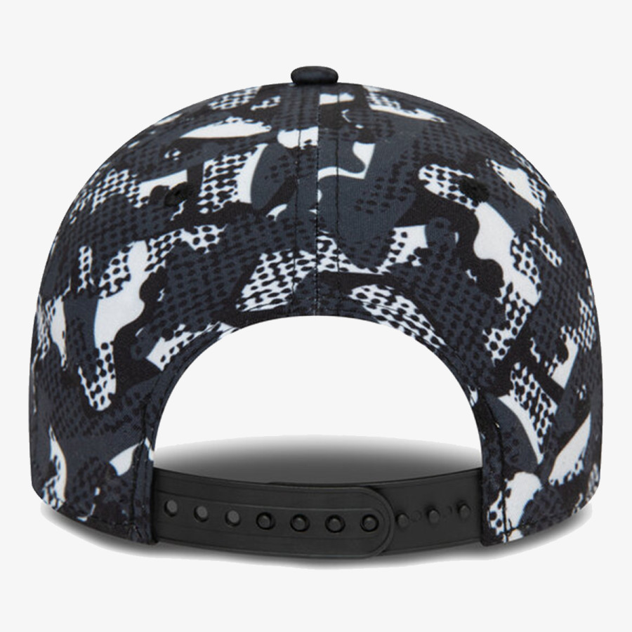 NEW ERA Kačket SEASONAL PRINT 9FORTY CHIBUL  BLKGRHFDR 