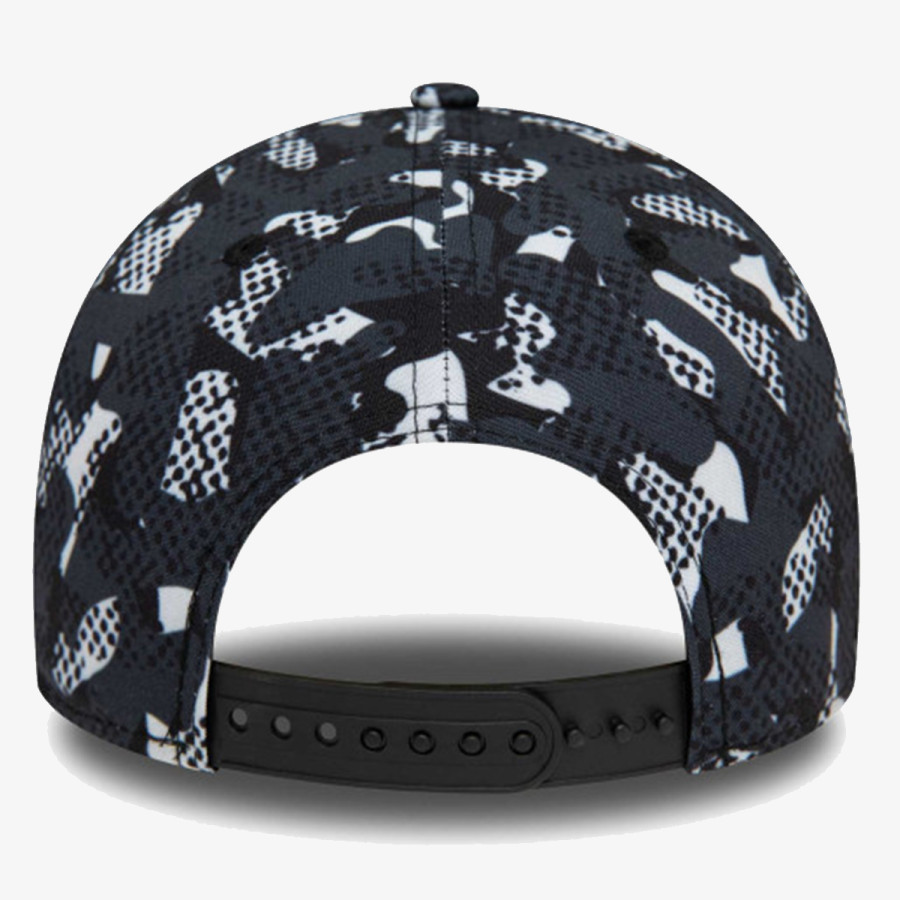 NEW ERA Kačket SEASONAL PRINT 9FORTY LOSLAK  BLKGRHTRP 