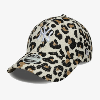 NEW ERA Kačket FEMALE LEOPARD MIDI 9FORTY® 