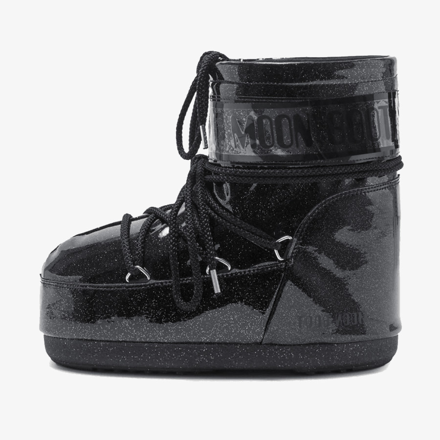 MOON BOOT Čizme MB ICON LOW GLITTER BLACK 