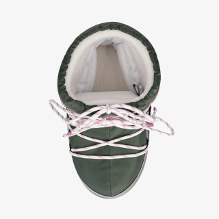 MOON BOOT Čizme MB GREEN/SILVER/PINK
