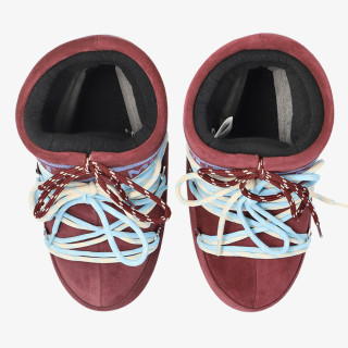 MOON BOOT Čizme MB ICON LOW SUEDE BURGUNDY 