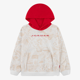 JORDAN Dukserica JDB MJ BRK LSR PO HOODIE 