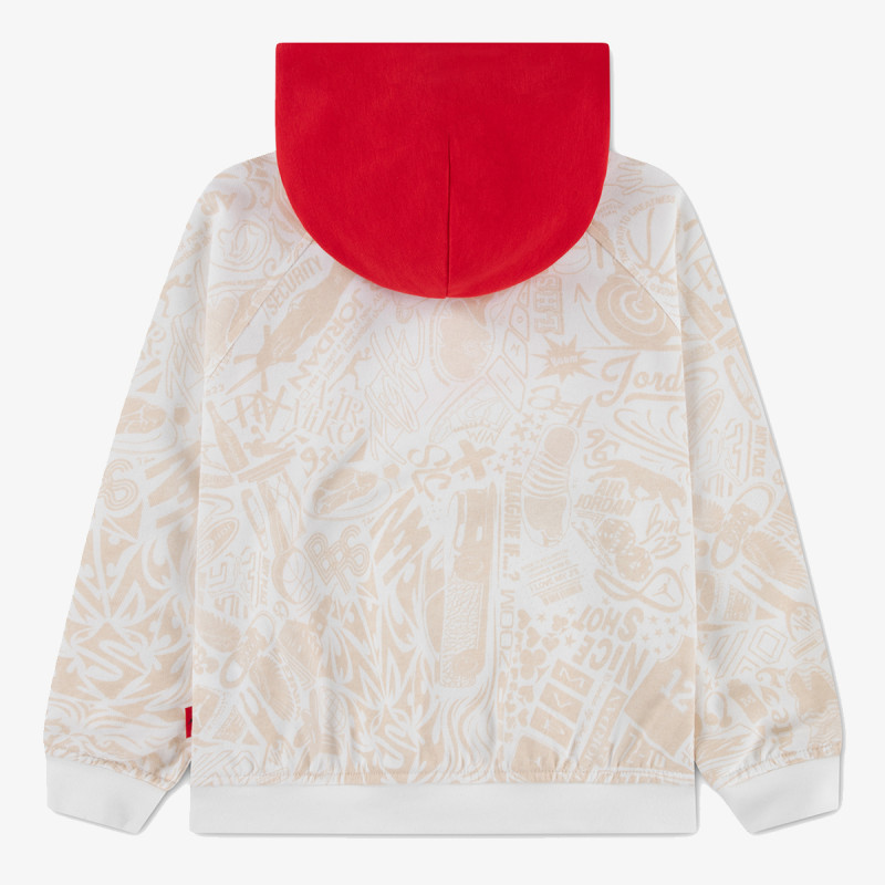 JORDAN Dukserica JDB MJ BRK LSR PO HOODIE 