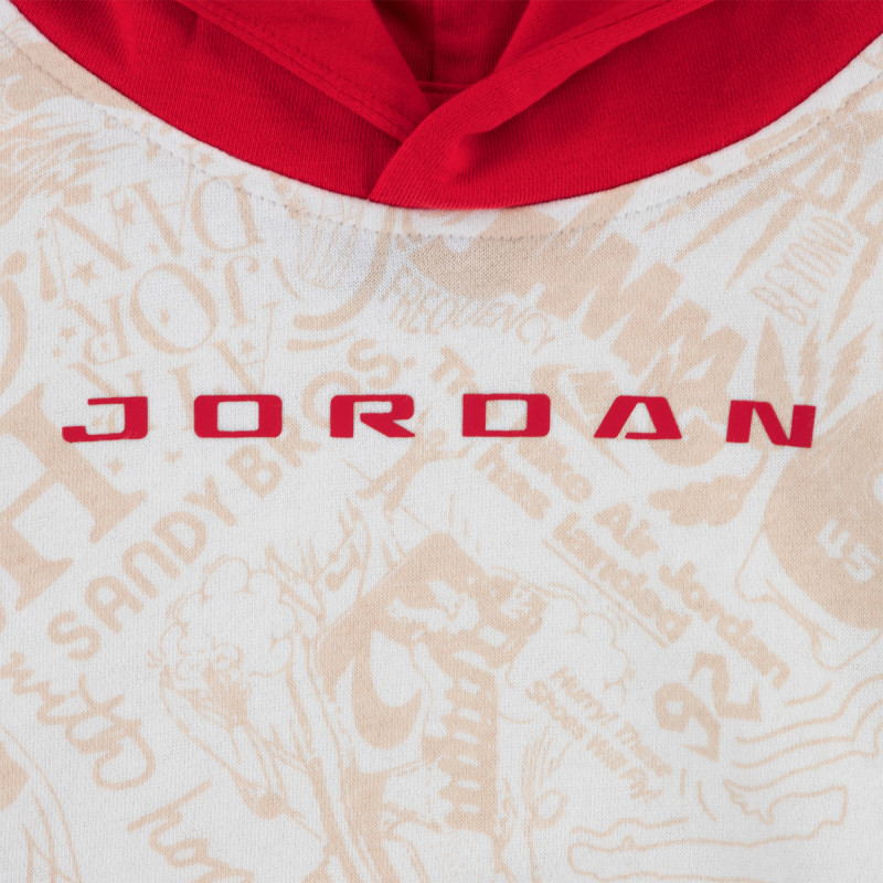JORDAN Dukserica JDB MJ BRK LSR PO HOODIE 