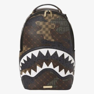 SPRAYGROUND Ranac CAMO BRANDED DLX BACKPACK 