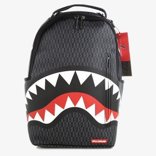 SPRAYGROUND Ranac MONEY CHECK GREY DLX BACKPACK 