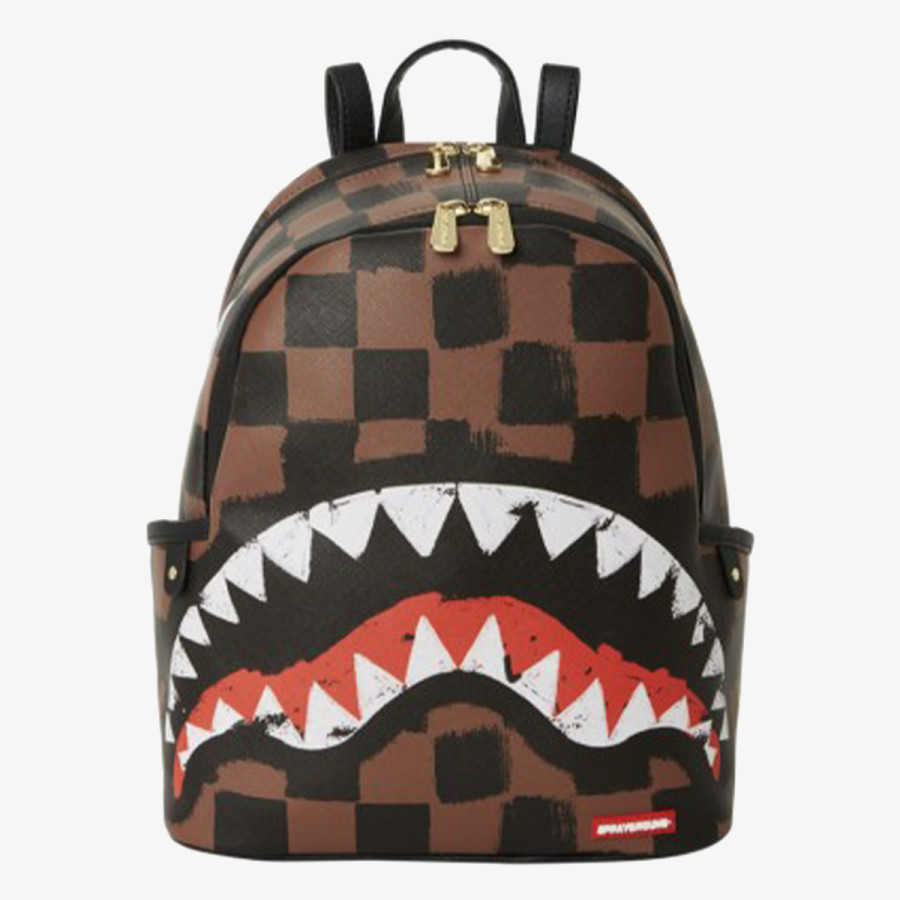 SPRAYGROUND Ranac SHARKS IN PARIS PAINTED SAVAGE BACKPACK 