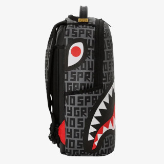 SPRAYGROUND Ranac SPLIT INFINITY CHECK IN GREY BACKPACK 