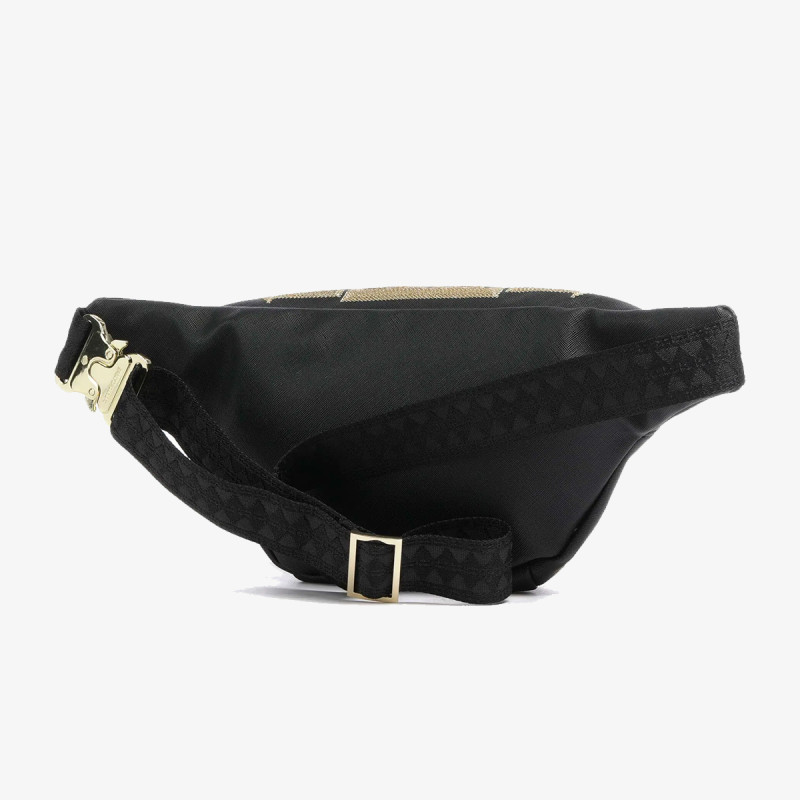 SPRAYGROUND Torbica Ai TRIBAL GOLD SAVVY CROSSBODY TEDDY BEA 