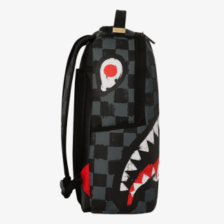 SPRAYGROUND Ranac SHARKS IN PARIS GRAY PAINT BACKPACK 