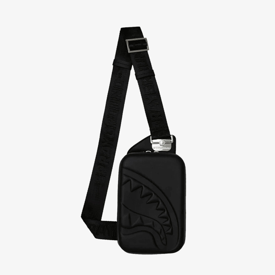 SPRAYGROUND Torbica PRINTED ZIPPER HARD-SHELL SLING 
