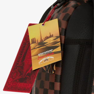 SPRAYGROUND Ranac DIAA ALAM 1B BROWN BACKPACK 