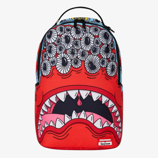 SPRAYGROUND Ranac JORGE RODRIGUEZ MANY EYED RED MONSTER BA 