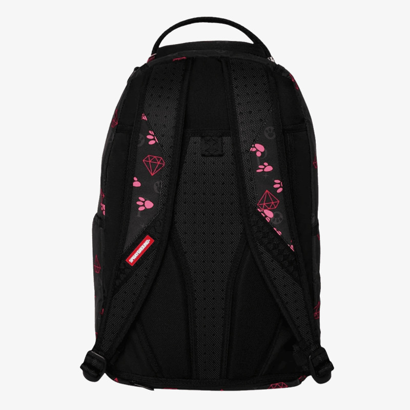 SPRAYGROUND Ranac PINK PANTHER PAW PRINTS DLXR BACKPACK 