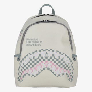 SPRAYGROUND Ranac CREAM CHECK SHARK CENTRAL SAVAGE 