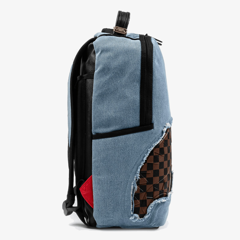 SPRAYGROUND Ranac Denim Shark 