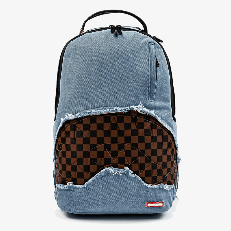 SPRAYGROUND Ranac Denim Shark 