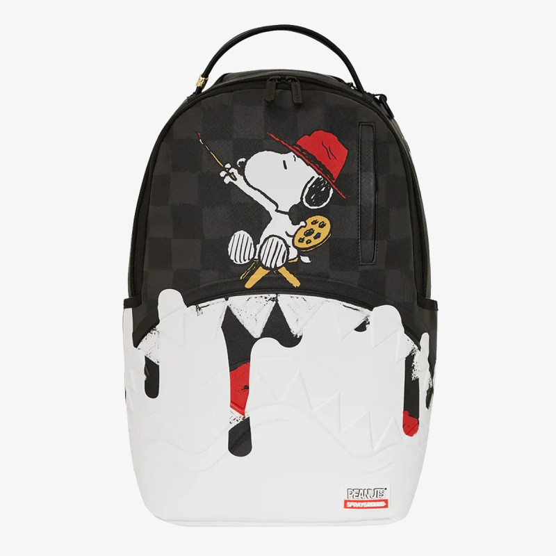 SPRAYGROUND Ranac SNOOPY PAINTING SHARK DLXSV BACKPACK 