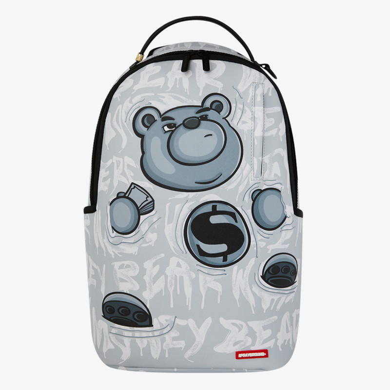 SPRAYGROUND Ranac MONEY BEAR GRAFFITI FLOAT BACKPACK 