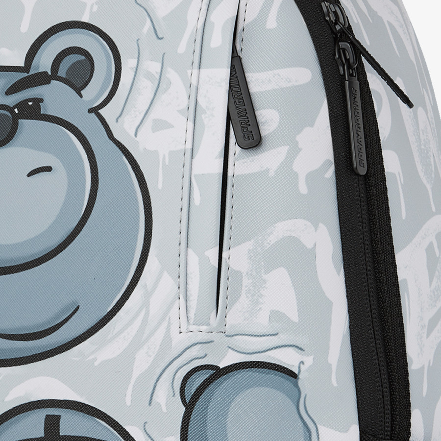 SPRAYGROUND Ranac MONEY BEAR GRAFFITI FLOAT BACKPACK 