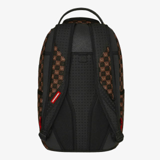 SPRAYGROUND Ranac SHARKS IN PARIS WTF BUBBLE BROWN CHECK B 