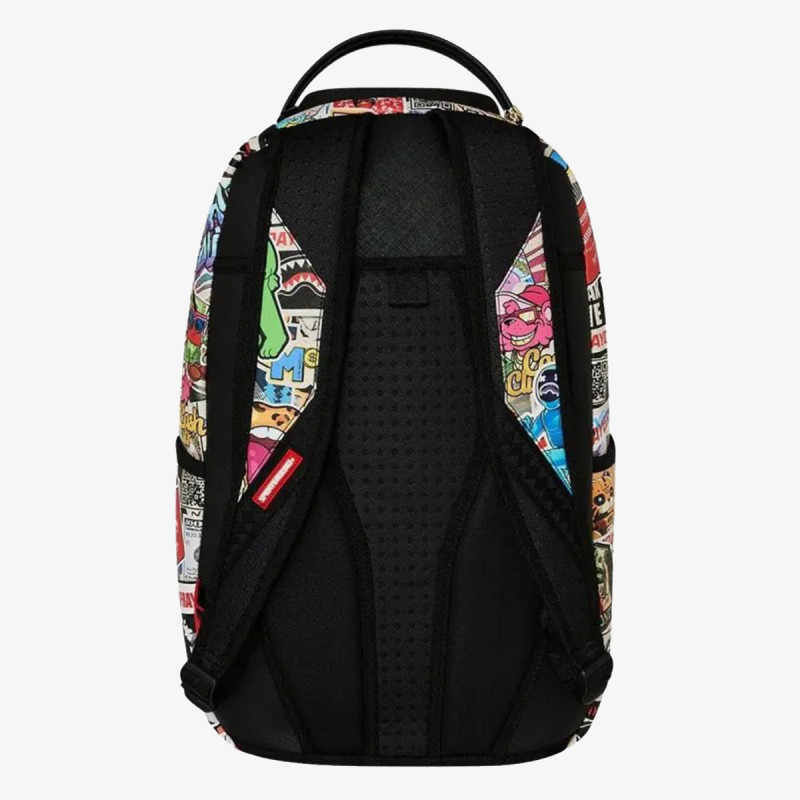 SPRAYGROUND Ranac PUNK STICKER SHARK BACKPACK 