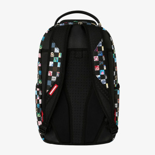 SPRAYGROUND Ranac CRAZY CHECK BACKPACK 