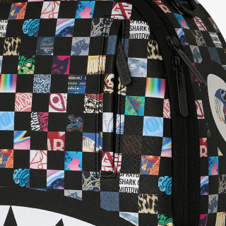 SPRAYGROUND Ranac CRAZY CHECK BACKPACK 