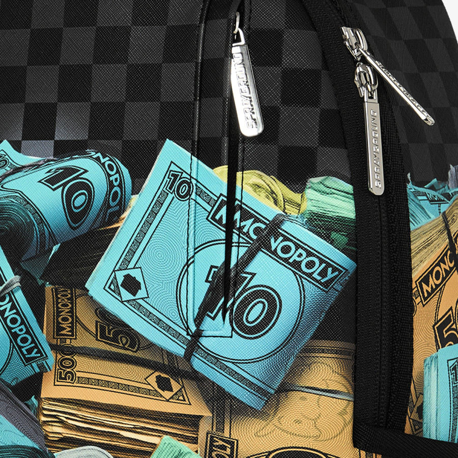 SPRAYGROUND Ranac MONOPOLY MONEY STACKS BACKPACK 