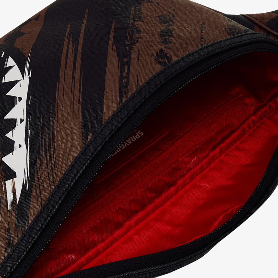 SPRAYGROUND Ranac SMEARED GRUNGE SAVVY CROSSBODY 