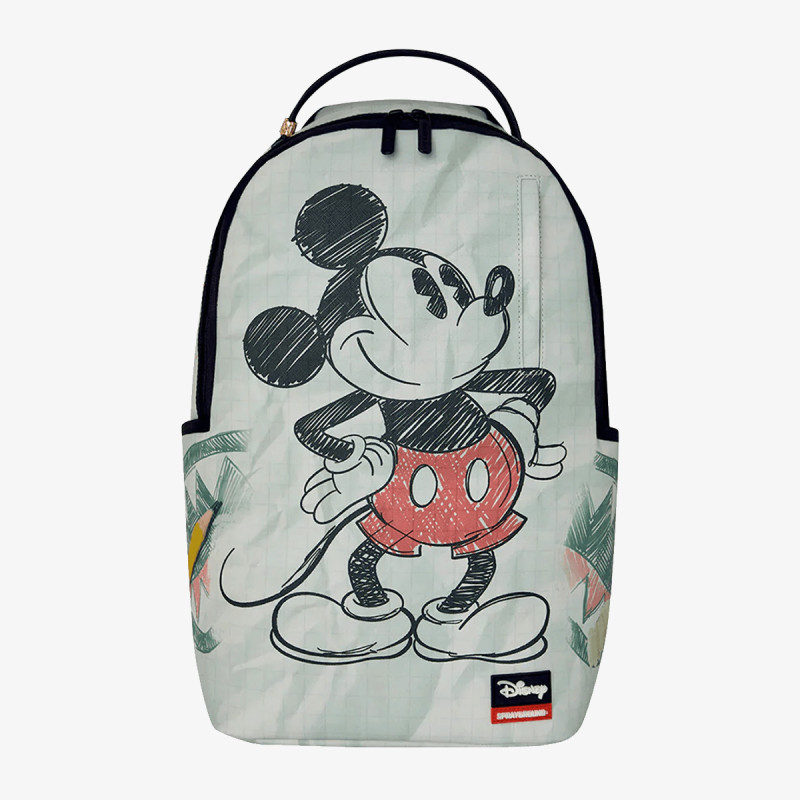 SPRAYGROUND Ranac DISNEY OLD SCHOOL MICKEY SKETCH BACKPACK 