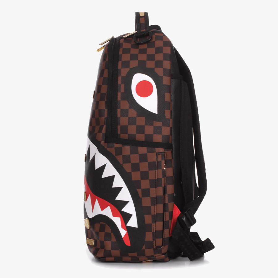 SPRAYGROUND Ranac SHARKS IN PARIS GOLD DRIP BACKPACK 