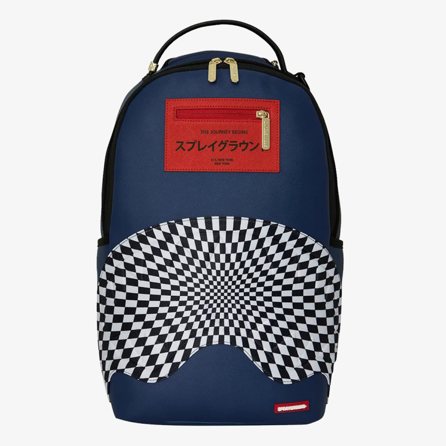 SPRAYGROUND Ranac Ichimatsu-Moyō Warp Check Shark 