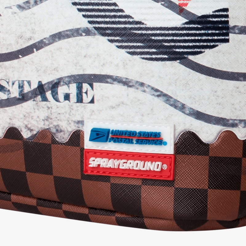 SPRAYGROUND Ranac USPS SHARK STAMP BACKPACK 