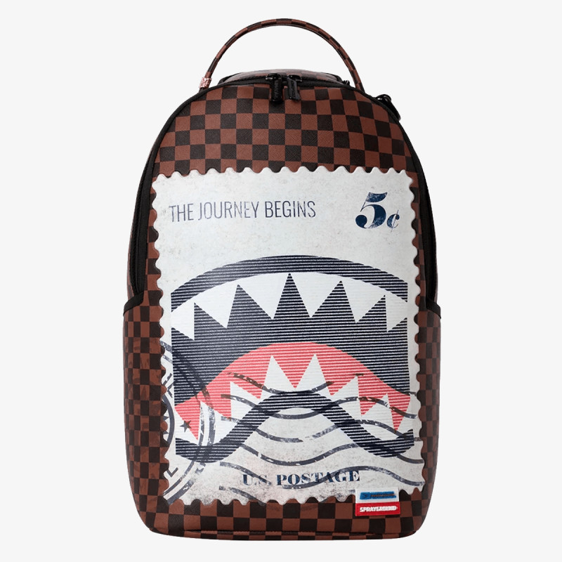 SPRAYGROUND Ranac USPS SHARK STAMP BACKPACK 