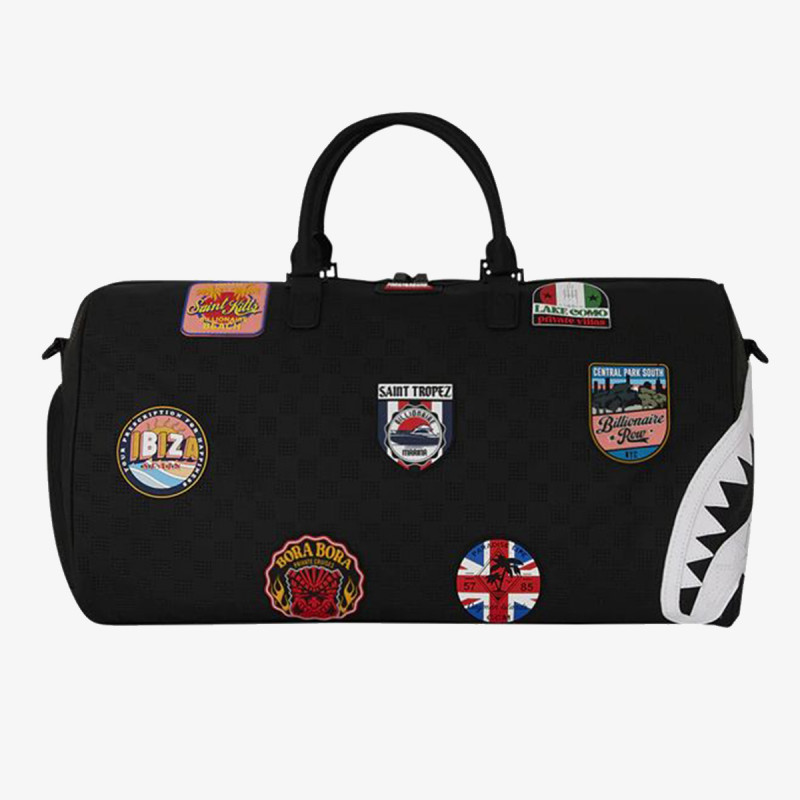 SPRAYGROUND Ranac GLOBAL MOGUL BILLIONAIRE DUFFEL 