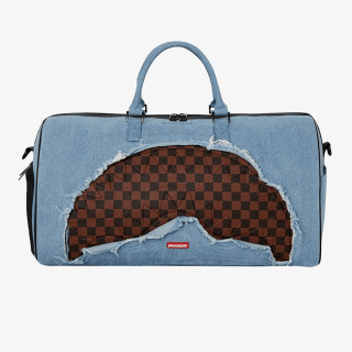 SPRAYGROUND Ranac DENIM SHARK DUFFLE 