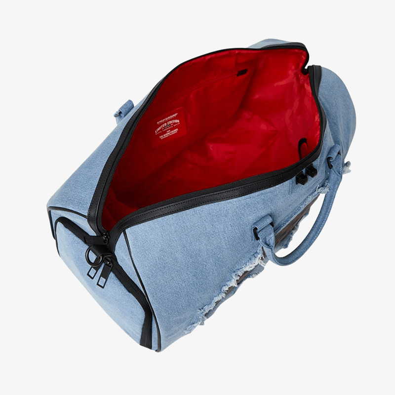 SPRAYGROUND Ranac DENIM SHARK DUFFLE 