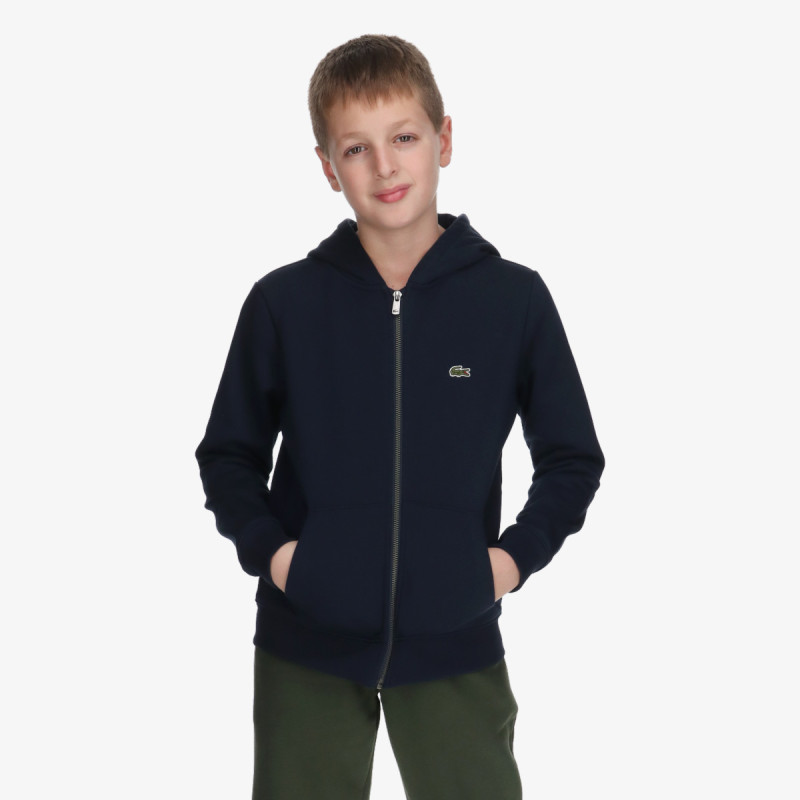 LACOSTE Dukserica LCB CORE FLEECE FULLZIP HOODIE 