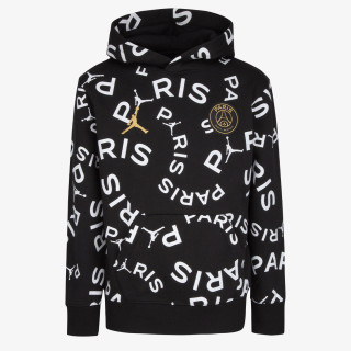 NIKE Dukserica JORDAN JDB PSG FLEECE AOP HOODIE KIDS 