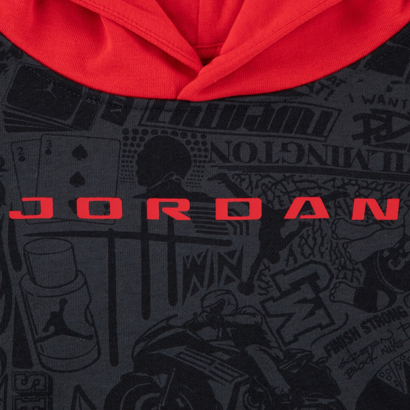 Jordan Dukserica JDB MJ BRK LSR PO HOODIE 