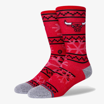 STANCE Čarape BULLS FROSTED 2 RED L CREW LIGHT 