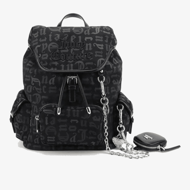 JUICY COUTURE Ranac Carol Backpack Polyester/PU Black 