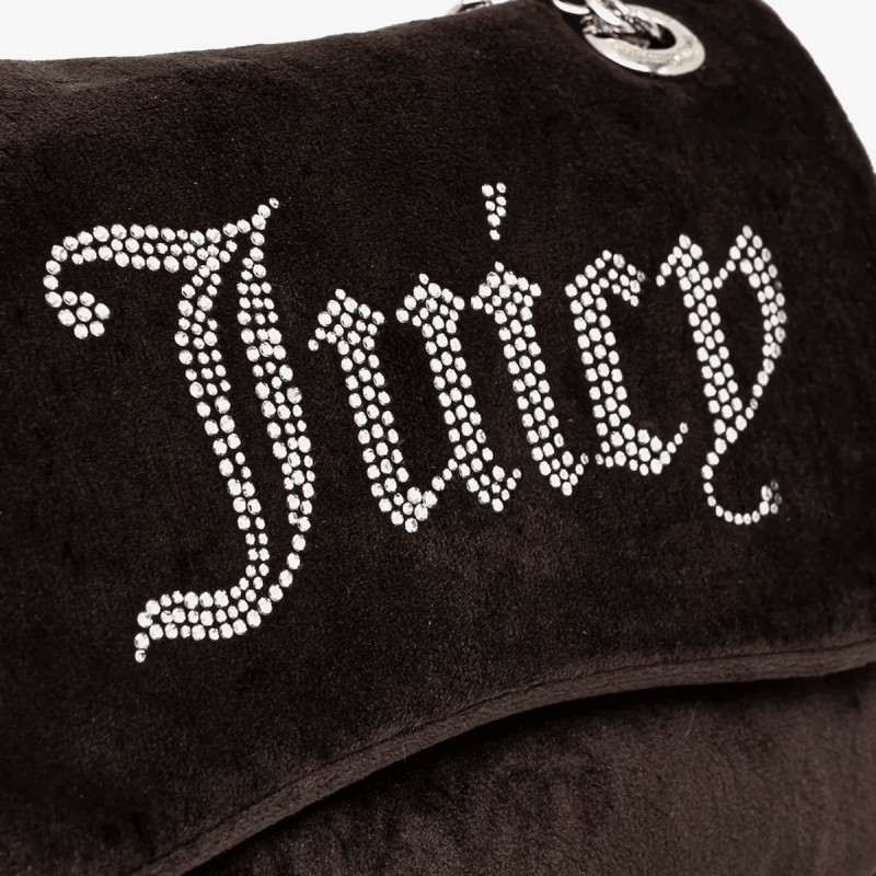 JUICY COUTURE Torba Kimberly Crossbody w/ Fla Polyester Java 