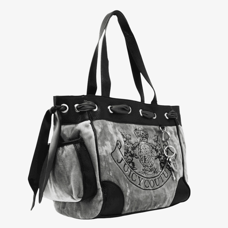 JUICY COUTURE Torba Daydreamer L. Duoble Hand Cotton/ PU Gre 