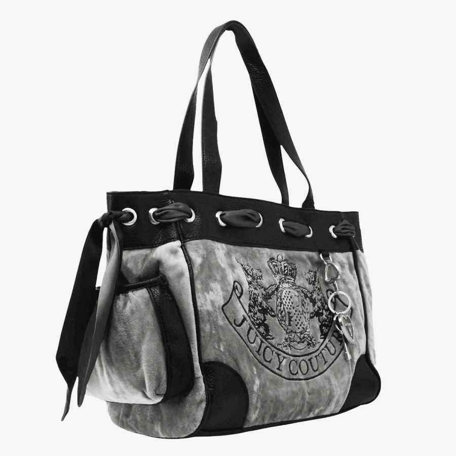 JUICY COUTURE Torba Daydreamer L. Duoble Hand Cotton/ PU Gre 