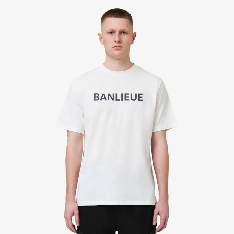BANLIEUE Majica B+ REFLECTIVE PRINT T-SHIRT 