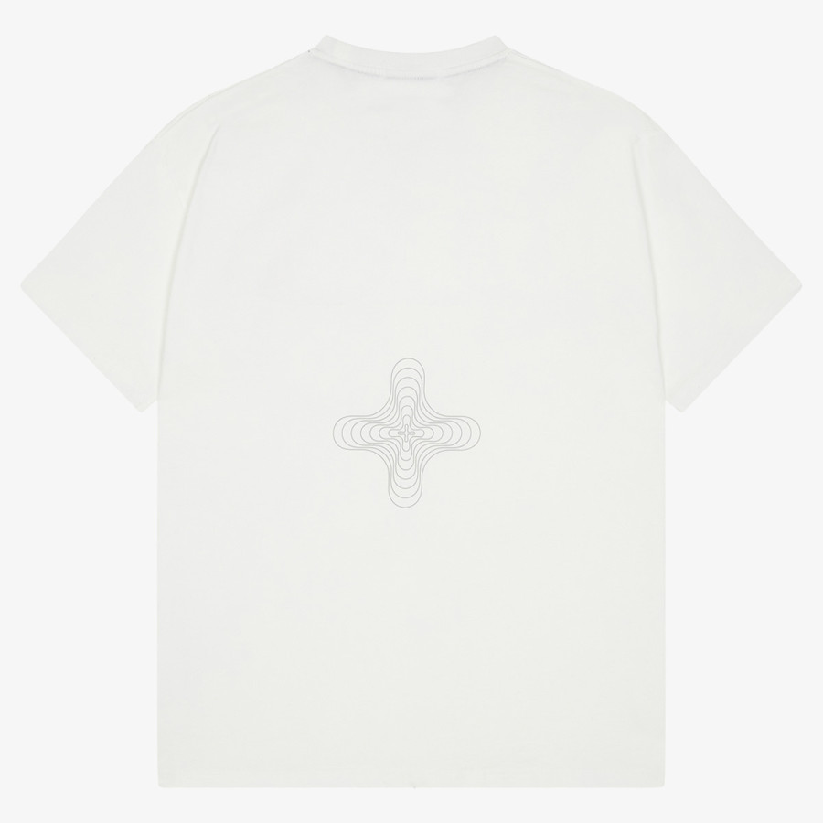 BANLIEUE Majica B+ REFLECTIVE PRINT T-SHIRT 