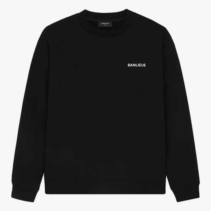 BANLIEUE Dukserica B+ SCRIPT SWEATER 
